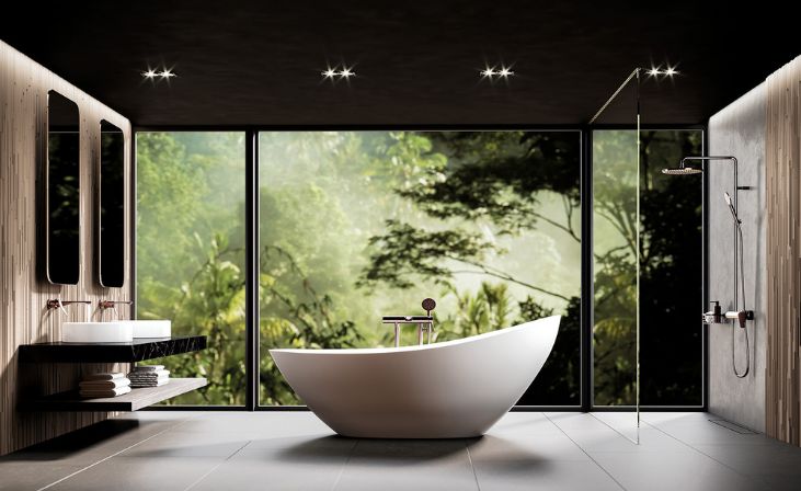 Nature-Inspired Oasis bathroom